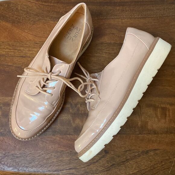 Naturalizer Shoes - NATURALIZER Emme Casual Patent Oxford Shoes Size 9M